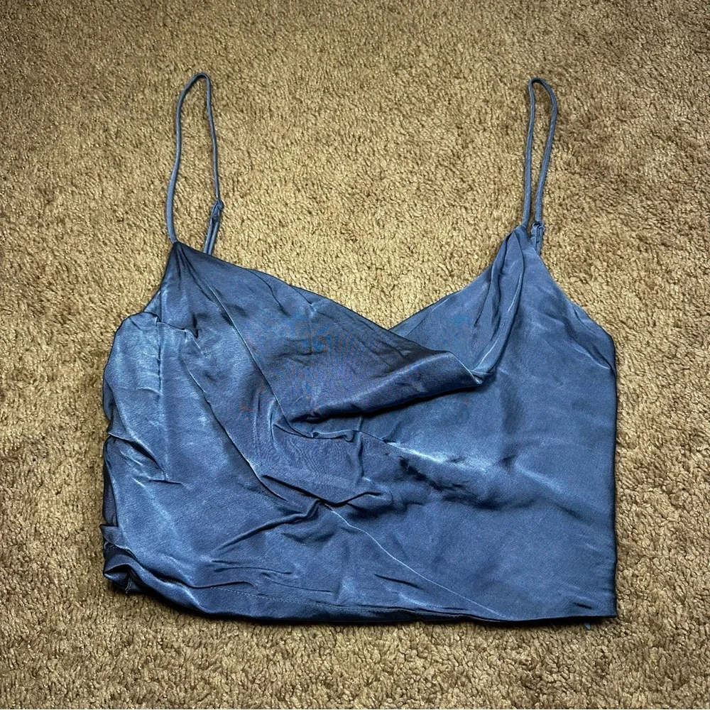 EUC Sheeny Crop Top - Picture 3 of 7